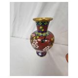 McCoy Planter and asst glassware