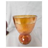 McCoy Planter and asst glassware