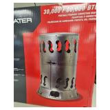 30,000/80,000 BTU Portable Propane Heater