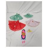 Vintage Barbie Clothes and hangers