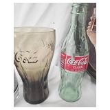 Coca-Cola Tray and Glasses