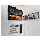 Schrade Cutlery Interchangable knife and Hoppes Cleaning kit