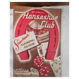Horseshoe Club all in one Vegas Gaming Kit