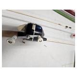 . Air Gun/Dart Kit, bows and fishing poles