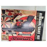 . Air Gun/Dart Kit, bows and fishing poles