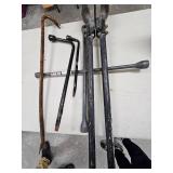 Post Hole Digger and Tire Irons