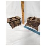 Toy Cast Miniture Stoves