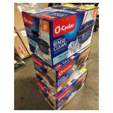 Lot of O-Cedar Easy Wring Rinse Clean Deep Clean Microfiber Spin Mop and Bucket System Customer Returns See Pictures