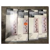 Lot of Everbilt 77.50 in. H 16-Pair White Steel Hanging Shoe Organizer Customer Returns See Pictures