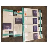 Lot of Everbilt 5.25 H 5-Pair White Vinyl Shoe Rack Customer Returns See Pictures