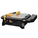 Lot of  QEP 700XT 3/4 HP Wet Tile Saw with 7 in. Blade and Table Extension  Customer Returns See Pictures