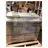 32 Boxes of TrafficMaster Hickman Coast 6 MIL x 6 in. X 36 in. Waterproof Click Lock Vinyl Plank Flooring (23.95 sq. ft./case)    Customer Returns See Pictures