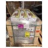 32 Boxes of TrafficMaster Hickman Coast 6 MIL x 6 in. X 36 in. Waterproof Click Lock Vinyl Plank Flooring (23.95 sq. ft./case)    Customer Returns See Pictures