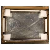 TAYLOR + LOGAN 20 in. W x 30 in. H Modern Brushed Bronze Wall Mounted Mirror Customer Returns See Pictures