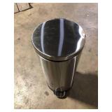 StyleWell 8 Gal. Stainless Steel Round Step-On Trash Can  Customer Returns See Pictures