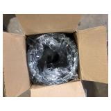 DuraVent DVL 6 in. x 24 in. Double-Wall Chimney Stove Pipe in Black   Customer Returns See Pictures