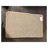 6 Pieces of  StyleWell Herringbone Tan 24 in. x 36 in. Sisal Mat  Customer Returns See Pictures