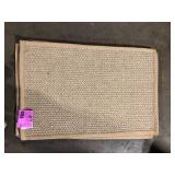 6 Pieces of  StyleWell Herringbone Tan 24 in. x 36 in. Sisal Mat  Customer Returns See Pictures
