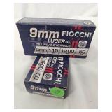 Fiocchi 9mm Ammo