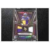 2023 Obsidian Trifecta Triple Patch Jordan Addison 1/8 | Only 8 Exist!