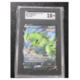 2021 Pokemon Battle Styles Tyranitar V Ultra Rare #097/163 SGC 10