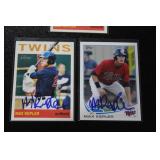 Max Kepler Autograph Baseball Card Lot | 3 Autograph Cards