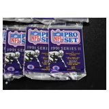1991 Pro Set Football Unopened Pack Lot | 15 Unopned Packs