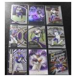 Justin Jefferson Football Card Lot | 9 Cards w/ (2) Rookie Cards