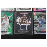 Anthony Edwards Basketball Card Lot | 9 Cards w/ (1) Jersey Relic Card
