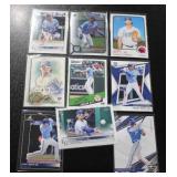 2022 Bobby Witt Jr. Rookie Card Lot | 9 Rookie Cards