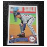 2011 Topps Update Freddie Freeman #145 Rookie Card