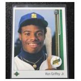 1989 Upper Deck Ken Griffey Jr. #1 Rookie Card
