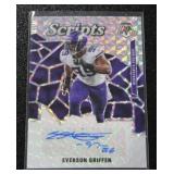 2020 Mosaic Silver Prizm Everson Griffen Autograph #S38
