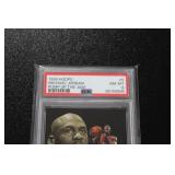 1998 Hoops Pump Up The Jam Michael Jordan #5 PSA 8