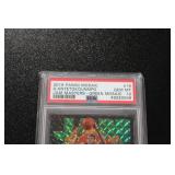 2019-20 Mosaic Jam Masters Green Prizm Giannis Antetokounmpo #19 PSA 10