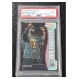2019-20 Prizm NBA Finest Silver LeBron James #3 PSA 9