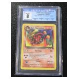2000 Pokemon Team Rocket Dark Charmeleon #32/82 CGC 8