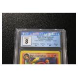 2000 Pokemon Team Rocket Dark Charmeleon #32/82 CGC 8