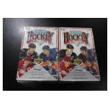 1991-92 Upper Deck Hockey Factory Sealed Hobby Box Lot | 2 Boxes