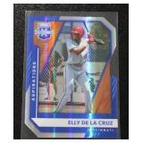 2021 Elite Extra Edition Elly De La Cruz #163 Rookie Card 12/82 | Only 82 Exist!