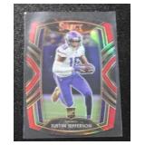 2020 Select Red Prizm Die Cut Justin Jefferson #261 Rookie Card