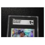 2023 Topps Chrome Prism Refractor Aaron Judge #62 SGC 9