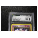 1999 Pokemon Black Star Promo Mewtwo #3 CGC 8.5