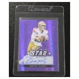 2024 Leaf Electrum Star Purple Brock Purdy Autograph #BP1 3/7 | Only 7 Exist!