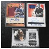 2014 Panini Country Music Autograph & Relic Lot | 3 Cards
