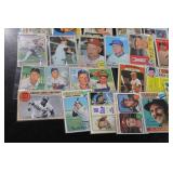 Mixed Years Vintage Baseball Cards | 105 Cards *Extremely Low to Low Grade w/ Creases*
