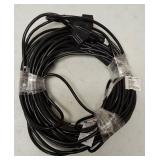 HDX 100 ft. Multi-outlet Indoor / Outdoor Extension Cord - 16 Gauge