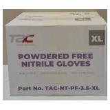 GLOBAL SOLUTIONS |TAC BRAND- POWDER - Free Nitrile Gloves (10 Boxes)– SIZE XL