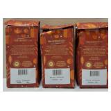 (3) Caribou Coffee | Pumpkin Love - A Pumpkin Flavored Coffee - Medium Roast | Ground - 11 oz Bags