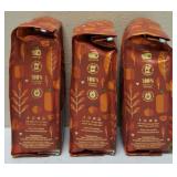 (3) Caribou Coffee | Pumpkin Love - A Pumpkin Flavored Coffee - Medium Roast | Ground - 11 oz Bags